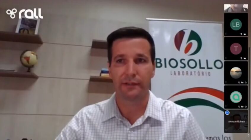 Engenheiro Agrônomo Alexson Bobatto, da Biosollo Paraguay